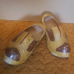Dutch Holland vintage handcrafted clogs, small